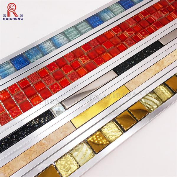 Cheap Luxury Tile Listello Trim , Decoration Edge Trim For Mosaic Tile for sale