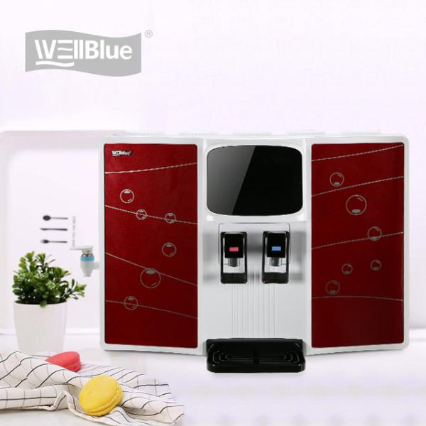 Cheap 5 Stages RO Hot / Cold Water Purifier With Heater Filters Dispenser Auto Flush for sale