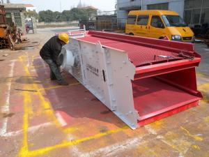 Best Double Deck Vibrating Screen Machine Vibratory Feeder For Aggregates Separating wholesale