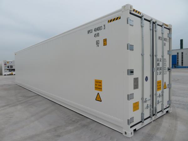Cheap 40'RH Standard Refrigerated Shipping Container With Carrier PrimeLine One Machine for sale