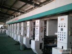 China 7 Motor Rotogravure Printing Machine , CPP / PVCD film rotogravure printers on sale