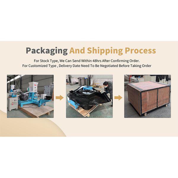 MIKIM 200-500KG/H Output Mini Shrimp Feed Extruder Machine, Small Floating Fish Feed Machine Fish Food Extruder Pellet Making Machine