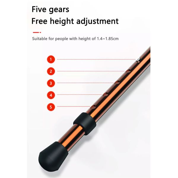 Convenient Walking Feature in Brown Cane Folding Chair for Easy Mobility