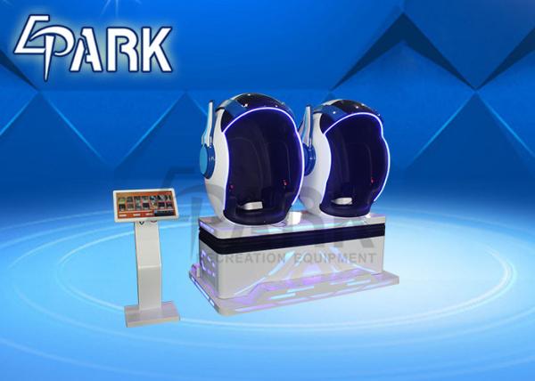 Cheap 3 Dof Electric 9d Virtual Reality Simulator with 2 Eeg Shell Seats for sale