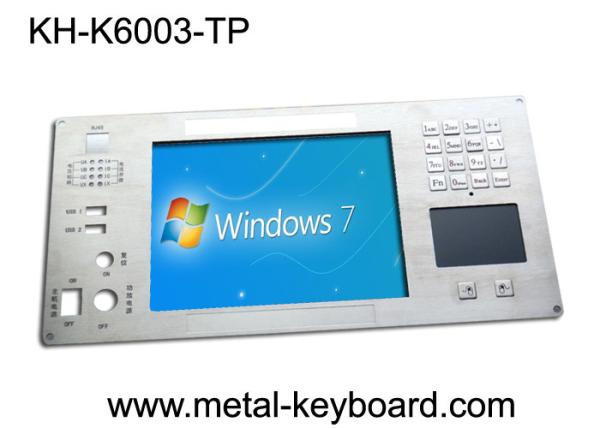 Cheap Rugged Industrial Keyboard with Touchpad Mouse and Digital Keypad 16 Keys for sale