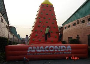 Best Customized Inflatable Sports Games Plastic Kids Rock Climbing Wall EN71 wholesale
