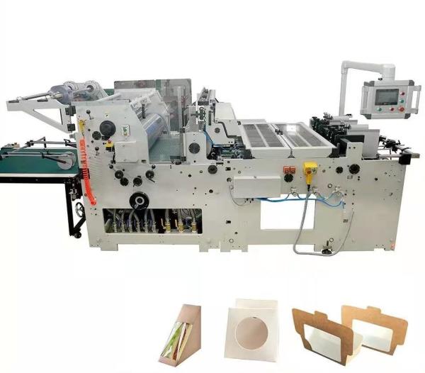 Cheap 4kw 200pcs/min Window Patching Machine For Tissue Box for sale