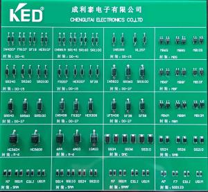 Schottky Rectifier diode Sb (R) 520 Thru Sb (R) 5200  5A  Do-27 Package