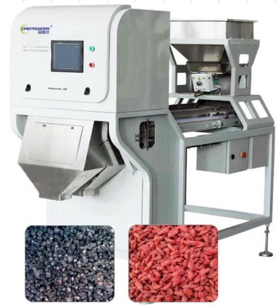 Cheap Black / Red Wolfberry Color Sorter 0.5 T/H Precise Removal with LED light source for sale