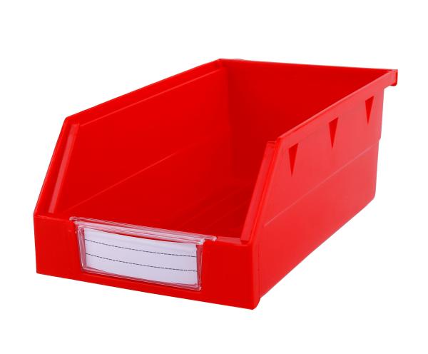 Cheap Solid Box Storage Bins Stackable Plastic Crate for Small Parts and Open Front Access for sale