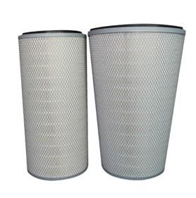 Cylindrical And Conical Filter Cartridges In Gas Turbine Air Filtration Systems