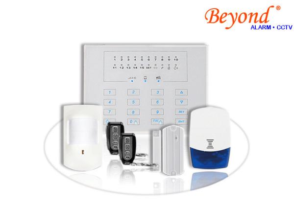 Cheap LED Touch Keypad Wireless Intelligent GSM Alarm Systems for sale