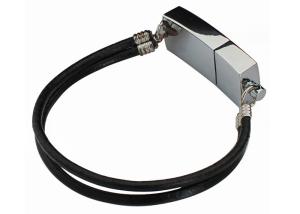 China Silvery Metal USB Flash Drive With Keychain String High Storage Capacity on sale