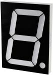 ODM 10 Pin 1 Bit 7 Segment 4in Red LED Display For Indoor