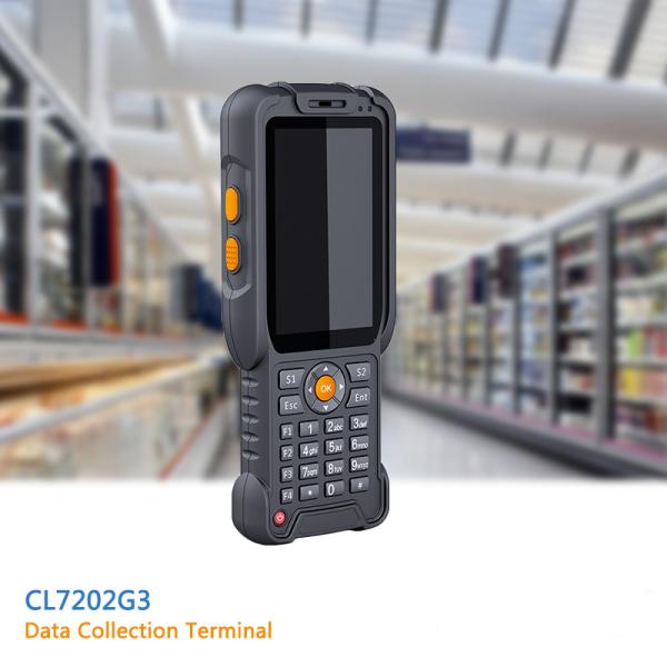 Cheap High Resolution PDA Barcode Scanner With NFC GPS Camera Bluetooth Wifi 4g 3g GPRS for sale