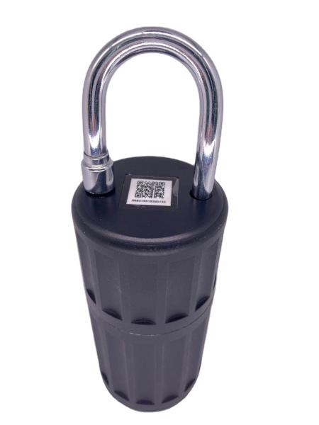 Cheap Smart 13000Mah Battery Iot Padlock Alarm Bluetooth NFC QT Scan Unlock for sale
