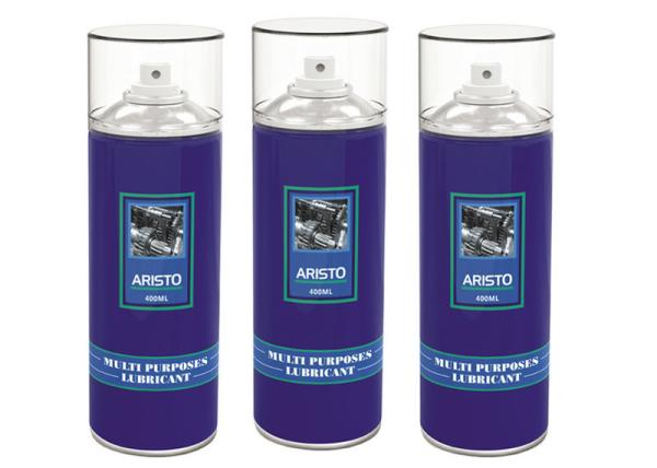 Cheap 400ml Multi Purpose Industrial Lubricant Spray with Oil Base Material , Anti Rust Spray for sale