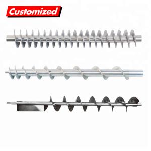 OEM Custom Stainless Steel Wheat Grain Sweep Silo Feed Auger Screw