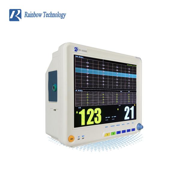 Cheap Multi Parameter Fetal Heart Rate Monitor Toco FHR FM High Precision For Fetus for sale