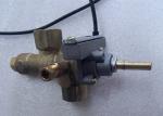 Brass Gas Safety Valve With Piezoelectric Igniter , SV32 Gas Stove Control Valve