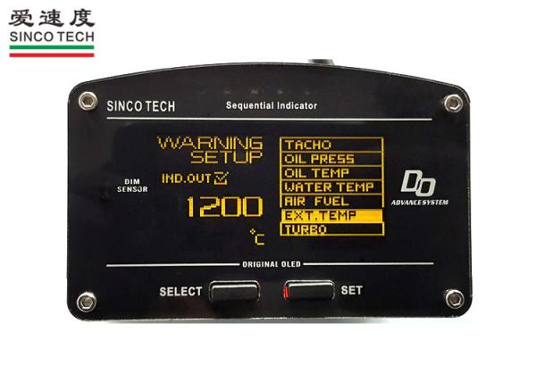 Cheap 2.5 Inch Exhaust Gas Temperature Gauge Multifunction Dashboard With EGT Alarm for sale