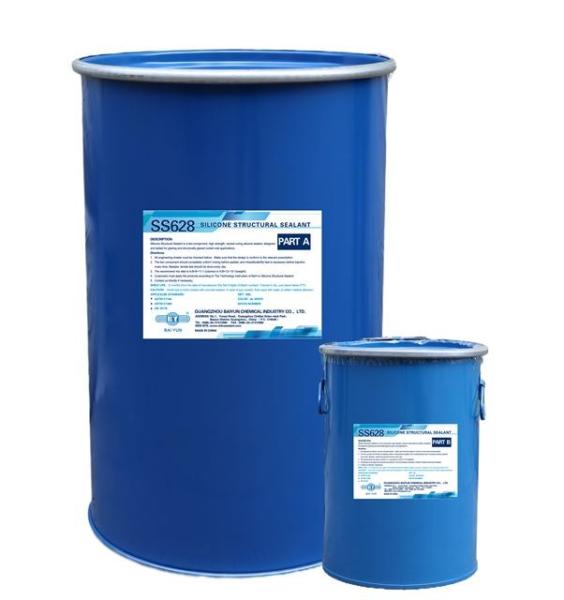 Cheap BAIYUN® SS628 Silicone Structural Sealant Two Part Sealant for curtain wall used with Application Machine for sale