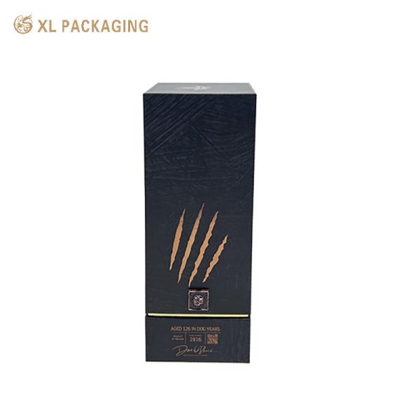 Cheap  XL Packaging Custom Packaging Box Factory Empty Whisky Champagne Gift Box Custom Wine Bottle Gift Box With Lid And Base for sale