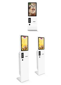 Best Interactive Self Order Machine , Touch Screen Kiosk With Printer wholesale