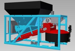 Small Scale Portable Concrete Batch Plant Mini Batching Machine Customized