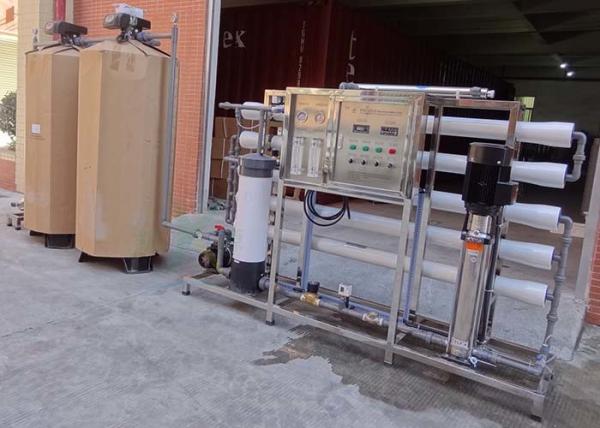 Cheap TDS 6000PPM Brackish Water System Salty Desalination Plant 2000LPH With USA DOW Membrane for sale