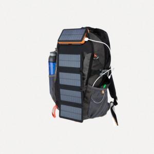 China 30861 PU Polyester Fiber Solar Hiking Backpack easy carring on sale