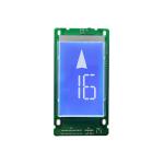 Vertical Square 7 Segment LCD Display Lift Floor Indicator Matrix Code Binary