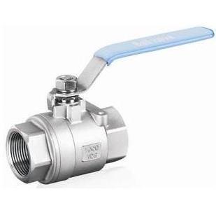 Cheap 2pc Casting Steel Female Thread Manual Ball Valve with 1000-6000WOG for sale