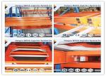 Customized Push Back Pallet Racking With First In / Last Out Storage Type