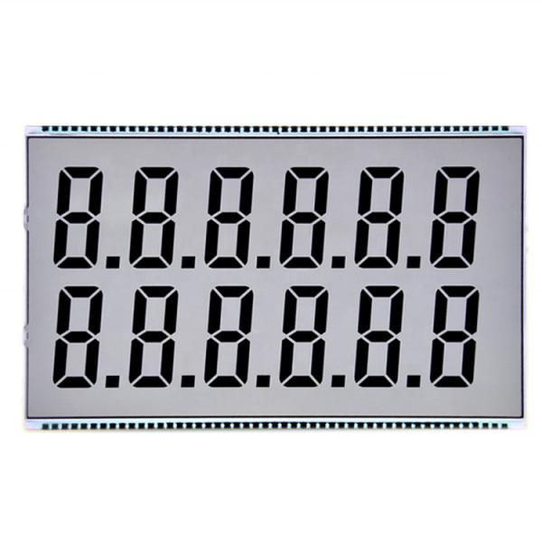 Cheap Custom Monochrome TN LCD Display Seven Segment Lcd Display for sale