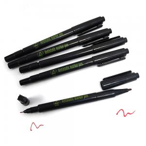 Best Anti Static Double Ended Marker Pen 0.5mm - 1.5mm For Cleanroom Lab EPA Office wholesale