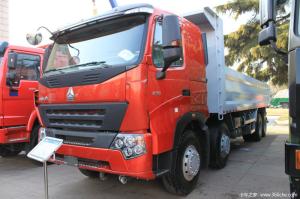 China ZZ3317N3867N1 SINOTRUCK HOWO A7 DUMP TRUCK 8x4 D10.38 380hp Engine Longlife on sale
