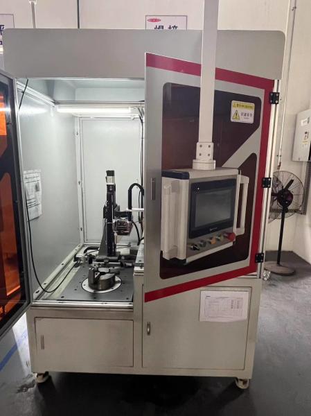 Touchscreen Controlled Laser Stator Welding System with Arbitrary Angle