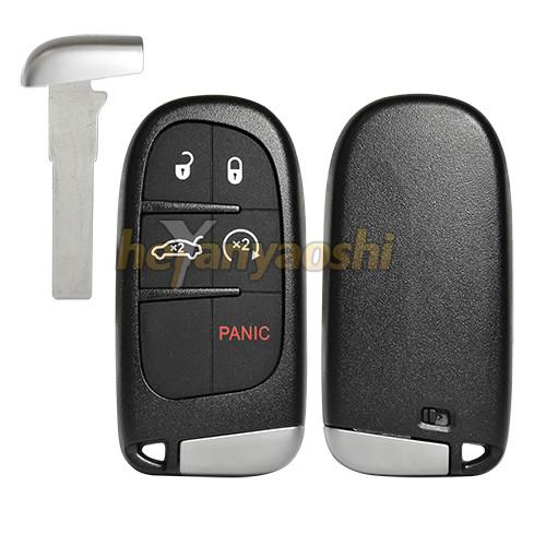 Cheap Opel 5Buttons Smart Key Shell with Emergency Key Insert for sale