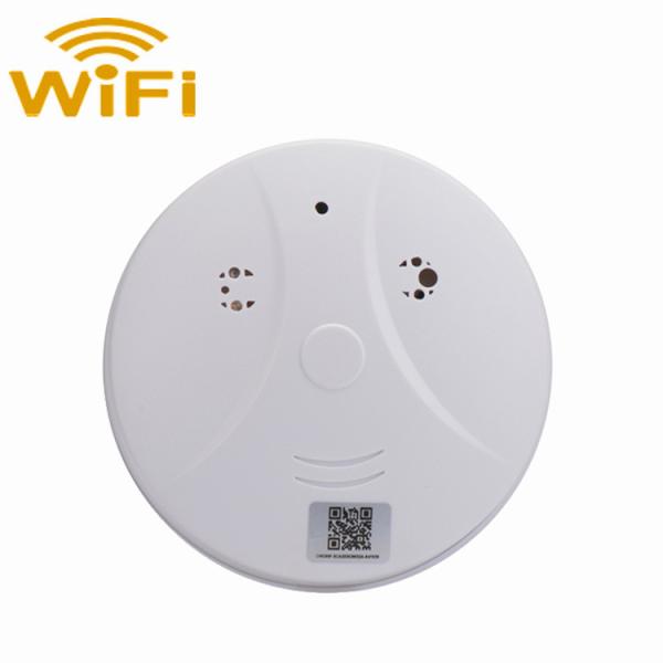 Cheap Wireless spy hidden camera Smoke Detector 1920*1080 HD Spy Camera wifi DVR support iphone/Android P2P network Security s for sale
