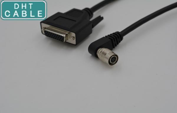 Cheap Hirose 6pin to DB9 Cable Custom for Sorting Machine 90 Degree HRS 6S Available for sale