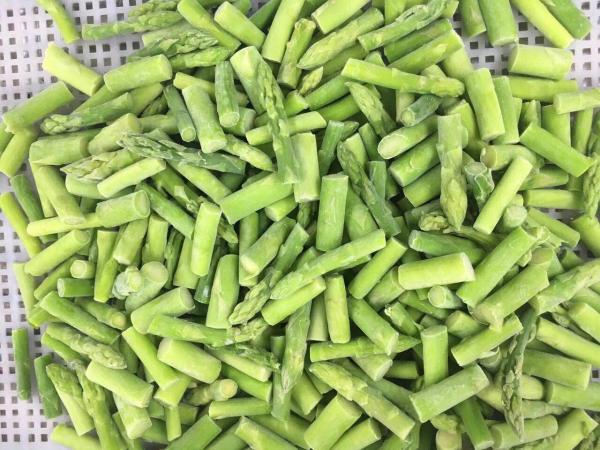 Cheap IQF Green Asparagus Spears , Blanched for sale