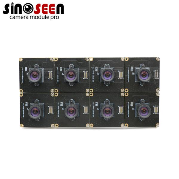 Cheap AR0144 1mp 8 Lens Synchronize Usb Camera Module Machine Vision Global Shutter for sale