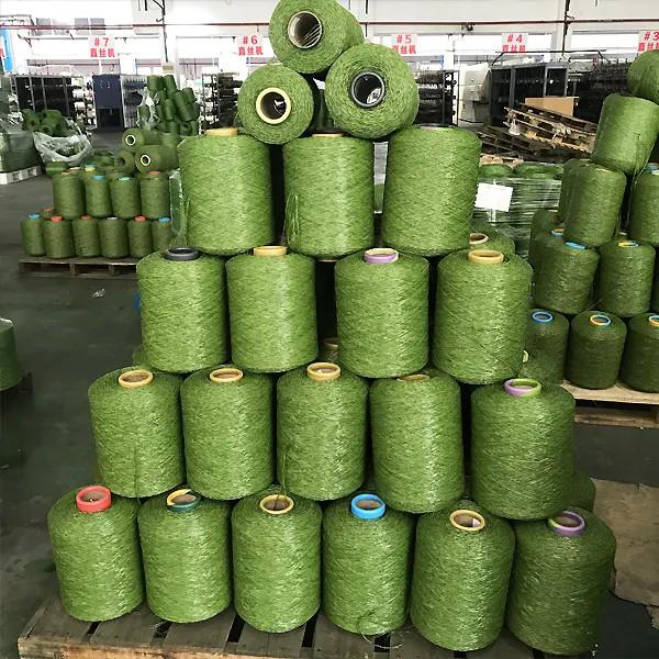 Cheap Anti UV Artificial Grass Yarn for sale