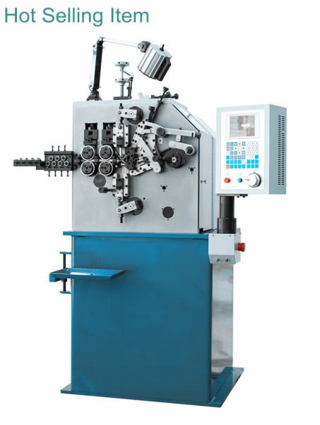 Cheap Computer Controlled CNC Spring Coiling Machine Wire Diameter 1.00 - 3.00mm for sale