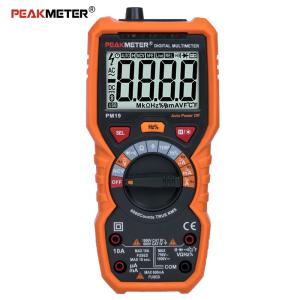 Auto Range Digital Multimeter With 6000 Counts True RMS , Non-Slip Design