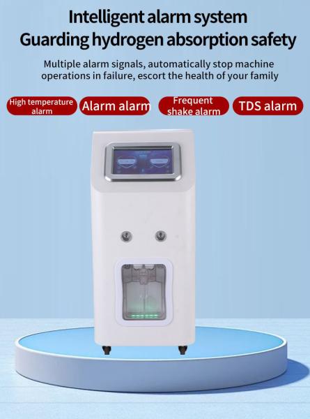 Cheap Customized 3000ml/Min PEM 99.996% Hydrogen Inhalation Machine Household Use Hydrogen Water Generators Weizi for sale