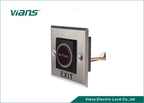 Cheap Hollow Frame Infrared Free Sensor Touchless Door Exit Button for sale