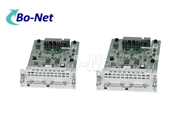 Cheap NIM 2T 4400 Series Serial Cisco Wan Interface Card With 4 SFP Port Support VLAN for sale
