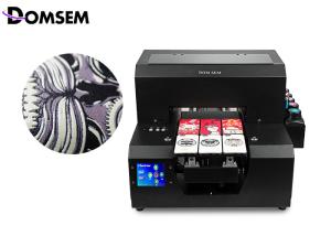 Mini Format A4 UV Flatbed Printer Domsem 0.1mm Printing Precision For PVC Card